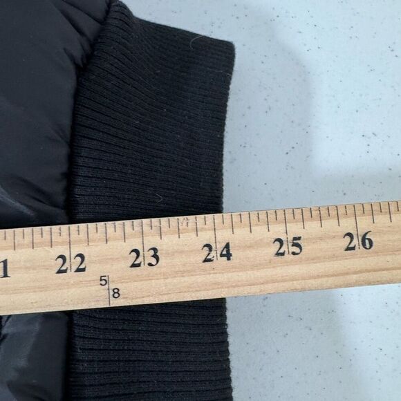 Ecko Red Women’s Black Zip Up Puffer Jacket Size XL Polyester HipHop Style - Picture 10 of 11